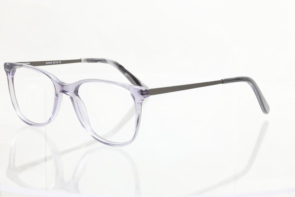 Baron BZ132 LGY 51-17-140mm Eyeglasses FRAMES ONLY - GOOD CONDITION